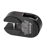 Saber Alloy Winch Shackle Cerakote Black