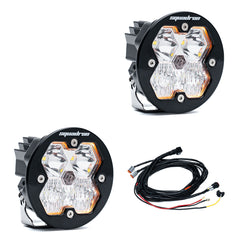 BAJA DESIGNS SQUADRON R SPORT 2.0 CLEAR DRIVING COMBO PAIR