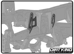 Dirt King Toyota Tacoma(16>Current) Upper Arm Double Shear Kit 2WD/4WD