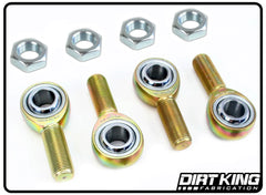Dirt King (Acc) Upper Arm Heim Rebuild Kit ¾†Heims