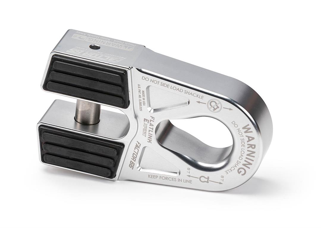 FACTOR55 FLATLINK "E" WINCH SHACKLE SILVER