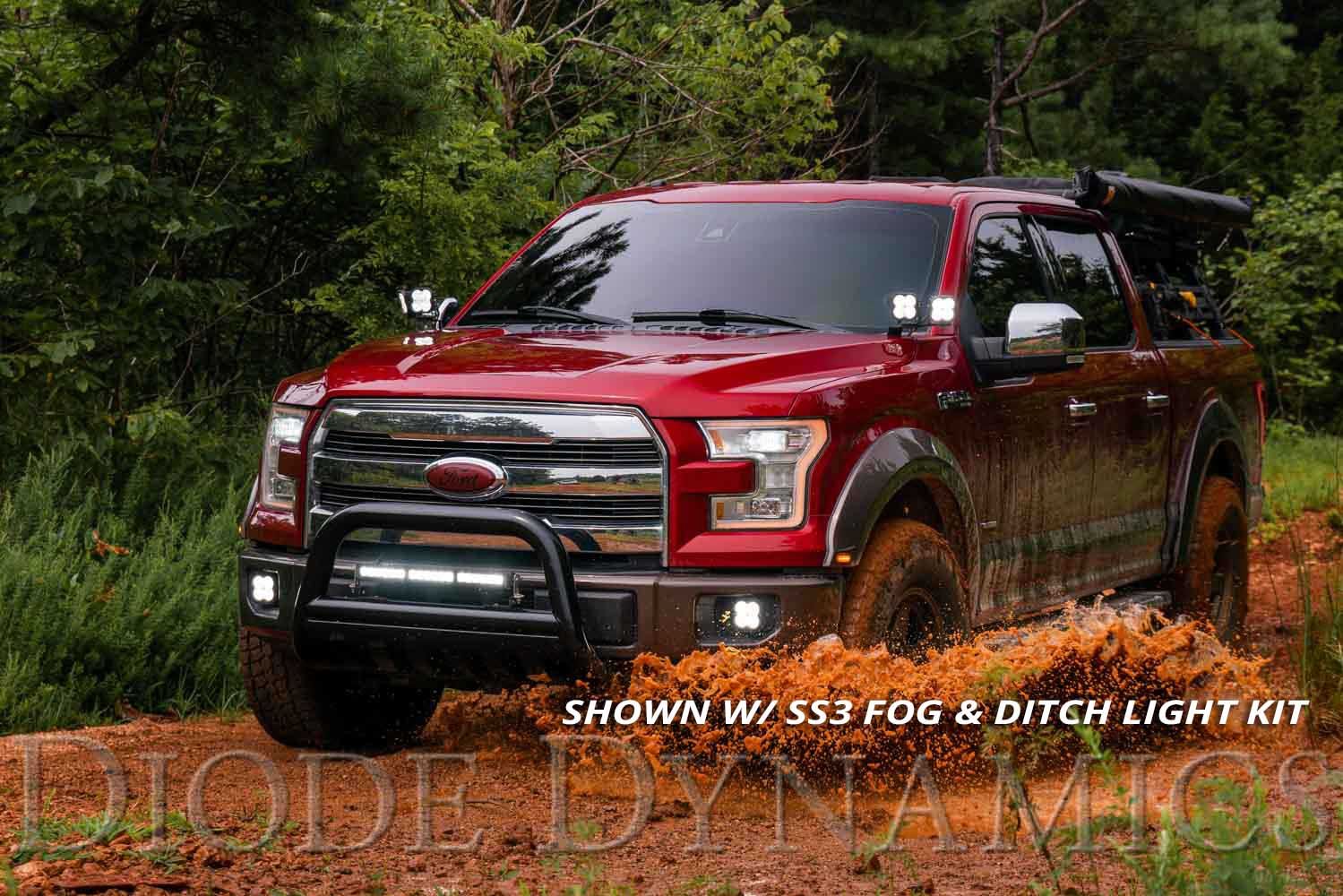 Diode Dynamics 18 Stage Series White combo Light Bar