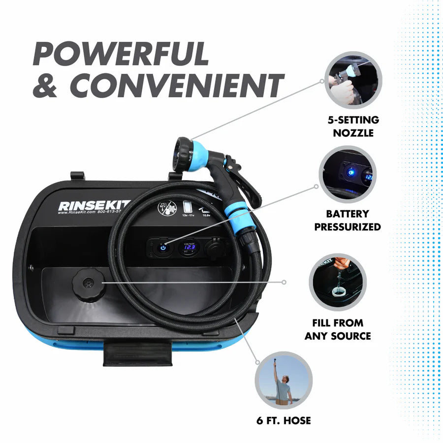 Rinse Kit PRO 3.5 Gallon Electric Shower
