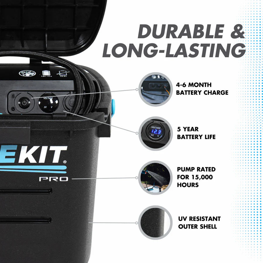 Rinse Kit PRO 3.5 Gallon Electric Shower