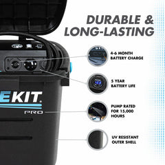 Rinse Kit PRO 3.5 Gallon Electric Shower