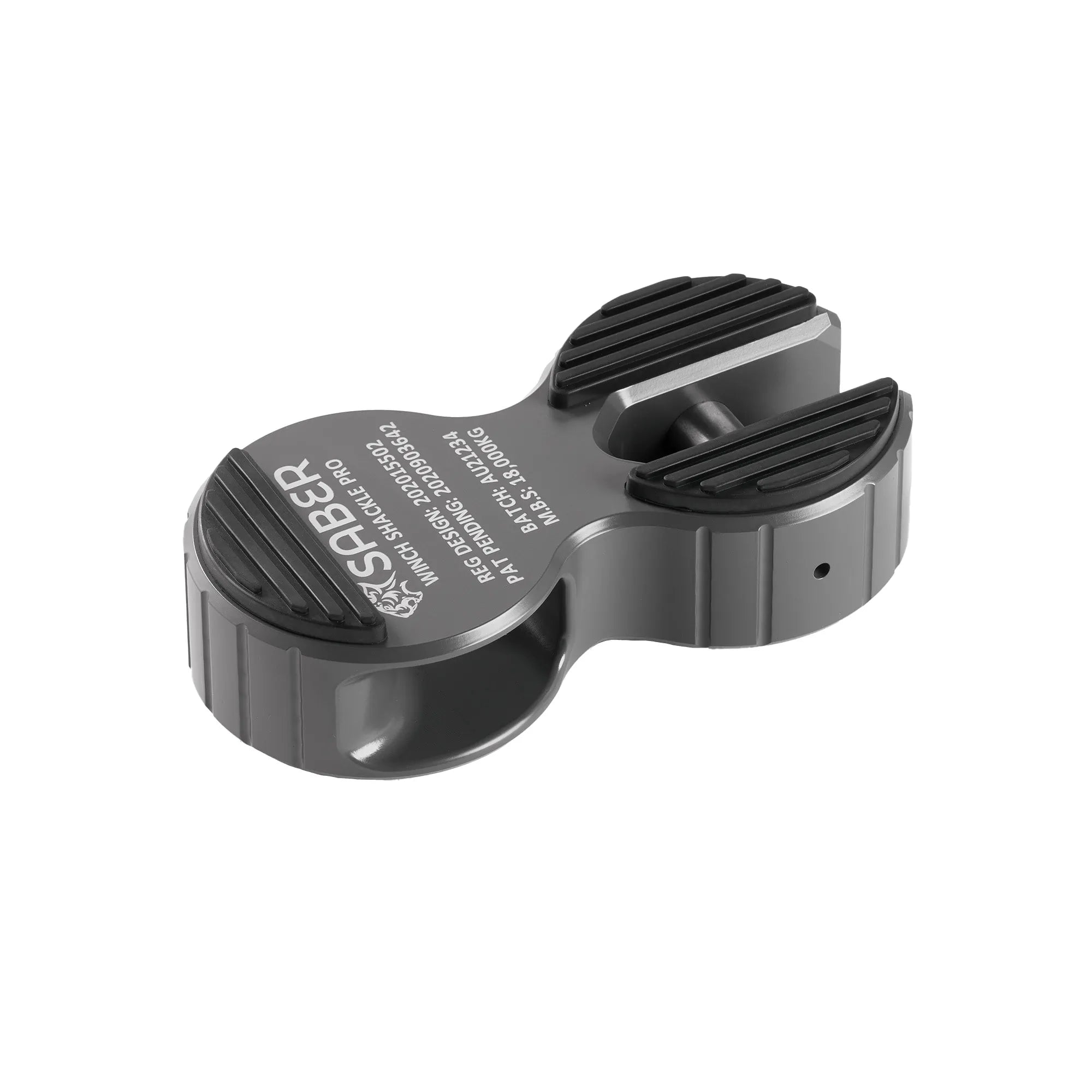 Saber Alloy Winch Shackle PRO Black