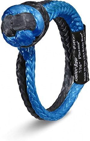 Bubba Rope Gator Jaw 7/16" Pro Blue/Black  Average breaking strength : 52,300 lbs.