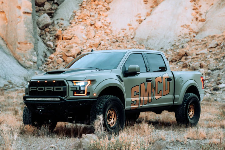 FIBERWERX FORD RAPTOR 17 To 20 BEDSIDES 5.5ft BED 2.5" BULGE