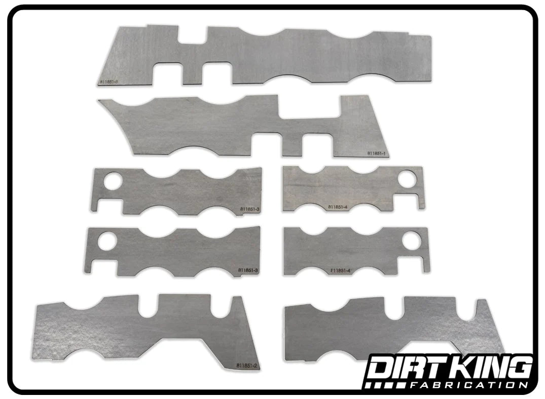 Dirt King Toyota Tacoma(05>23) Rear Frame plate kit