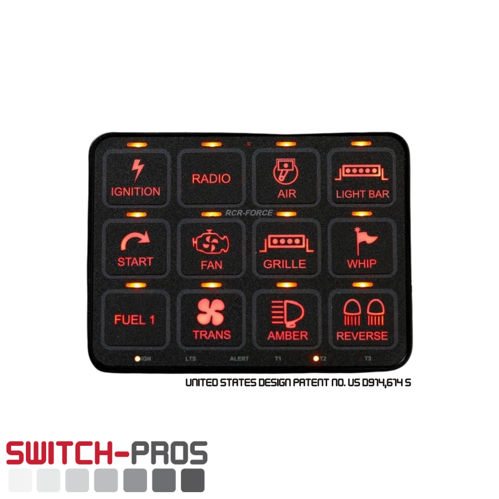 12-Switch panel
