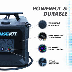 Rinse Kit 4 Gallon Electric Shower