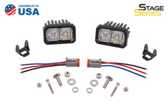 Diode Dynamics SS C2 LED POD White Combo Standard ABL Pair