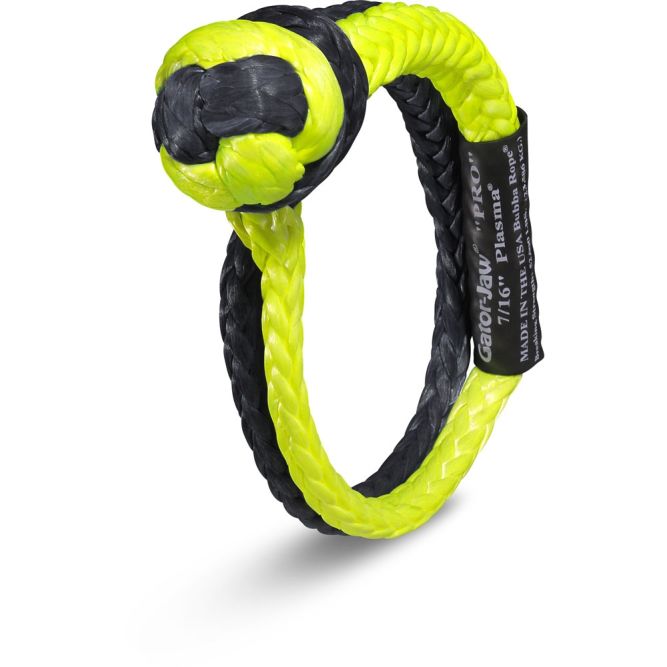 Bubba Rope Gator Jaw 7/16" Pro Green/Black Average breaking strength :  52,300 lbs